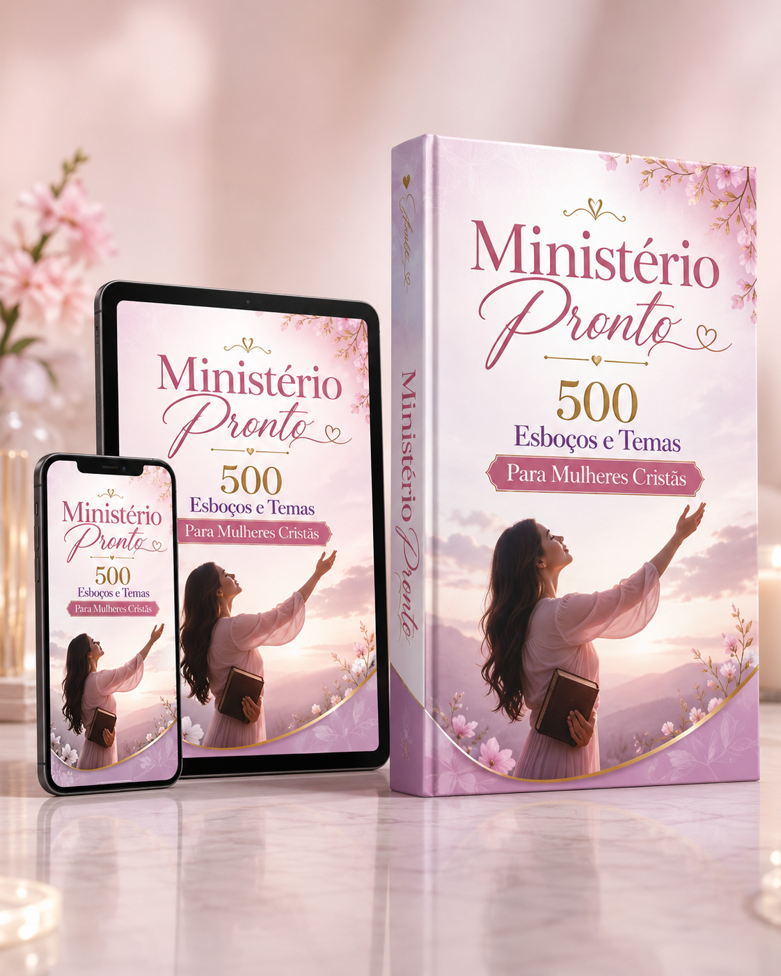 Mockup do produto Ministério Pronto